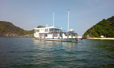 Casa flotante/Duerme a bordo en la isla de Cat Ba - Hai Phong