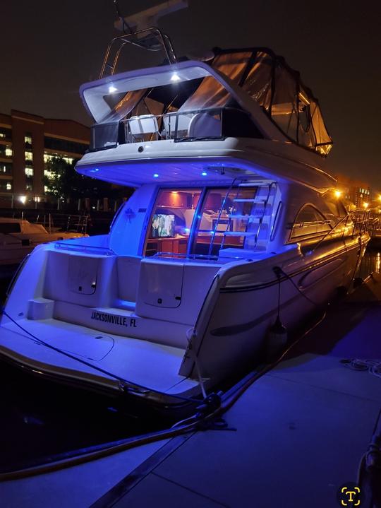 50' Come enjoy the DC view on the Potomac river aboard Sancha. $350HR to $425HR 