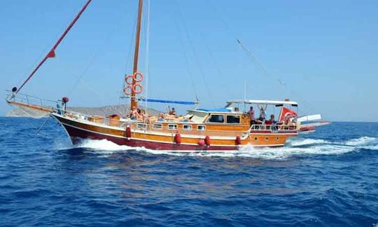 Gulet Charter 56' à Muğla, Turquie