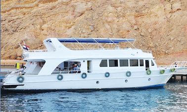 Charter 69' Balena Power Mega Yacht em Sharm El Sheikh, Egito