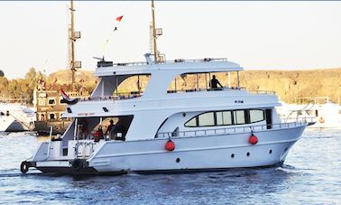 Charter 66' Glory Motor Yacht in Sharm El Sheikh, Egypt