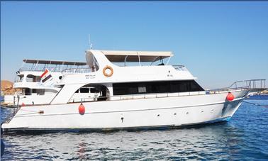 Charter 59' Cielo Motor Yacht in South Sinai Governorate, Sharm El Sheikh. Egypt