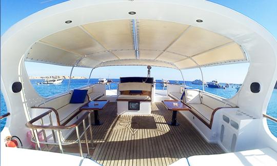 Charter 59' Cielo Motor Yacht in South Sinai Governorate, Sharm El Sheikh. Egypt