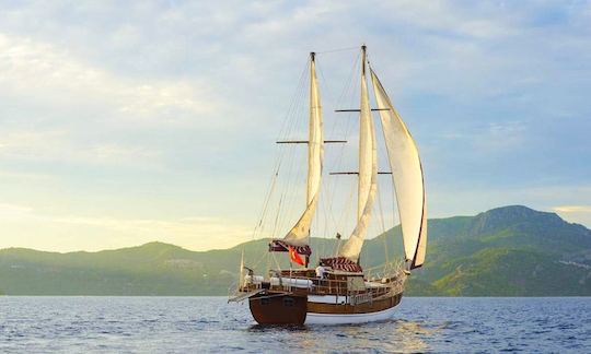 Charter 71' Laila Sea Gulet in Muğla, Turkey