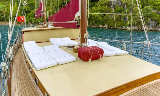 Charter 71' Laila Sea Gulet in Muğla, Turkey