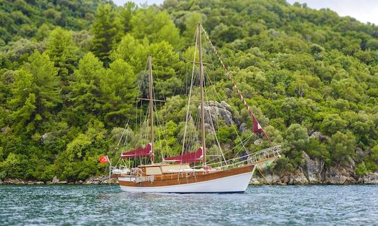 Charter 71' Laila Sea Gulet in Muğla, Turkey