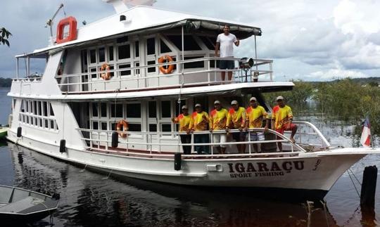 Location de bateaux de pêche en Amazonas, Brésil