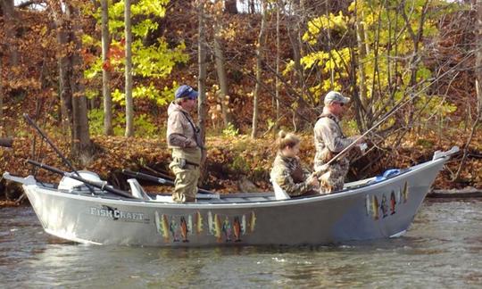 Drift Boat Fishing Guide Trips on the Salmon River