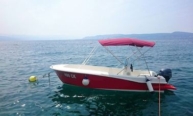 Rent 16' Center Console in Selce, Croatia