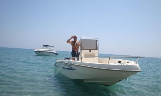 Charter Angela Center Console in Pissouri Bay, Cyprus