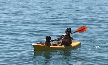 Alquiler de kayak individual para un día emocionante en la playa de Pissouri en Chipre