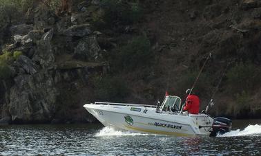 Enjoy Fishing in Coimbra, Portugal on Quicksilver 500 Center Console