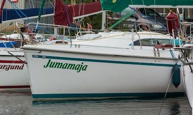 Charter 28' Janmor - Friday Night Cruising Monohull in Giżycko, Poland