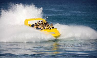 Barco a jato em Sant Antoni de Portmany