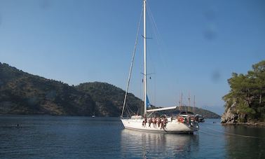 Cruise in Muğla, Turkey on a Monohull Charter with Captain