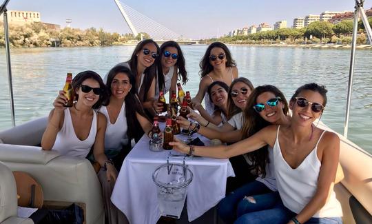 Enjoy Private Boat Trip On Pontoon In Sevilla, Spain