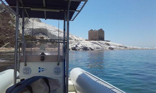 Passeio de barco exclusivo em Scala dei Turchi