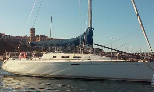 Alquiler de veleros en monocasco de crucero de 40 pies en Donostia, España