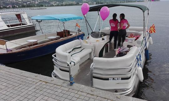 Charter a Pontoon in Ohrid, Macedonia (FYROM)