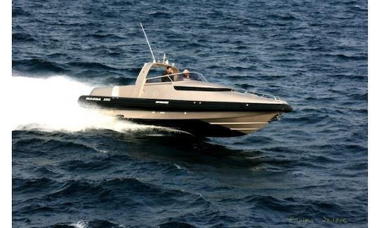 Drive this Magna 35c Lightning Motor Yacht in Pirgos Sani, Greece