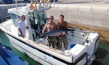 Enjoy Fishing in Fuerteventura, Spain on a Cuddy Cabin