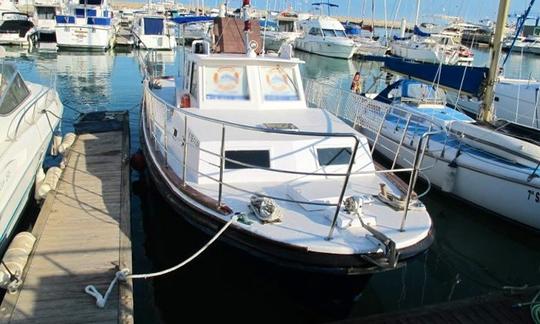 Charte de pêche pour 11 personnes en Andalousie, Espagne