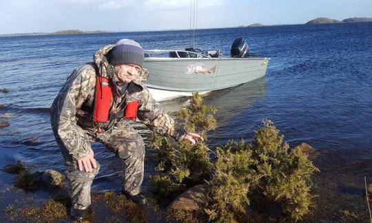 Profitez de la pêche à Galway, en Irlande, sur Jon Boat avec un maximum de 6 personnes