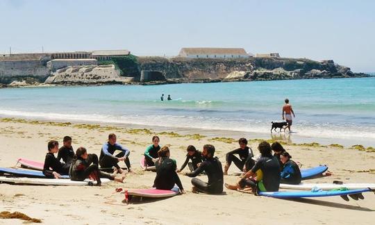 Surfing Lesson In Tarifa, Spain