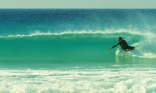 Surfing Lesson In Tarifa, Spain