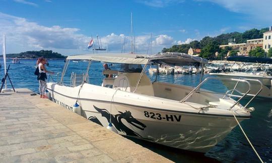 Absolutely Fun Island Hopping Tour for 12 Person in Hvar, Croatia