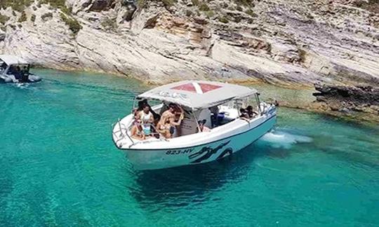 Absolutely Fun Island Hopping Tour for 12 Person in Hvar, Croatia