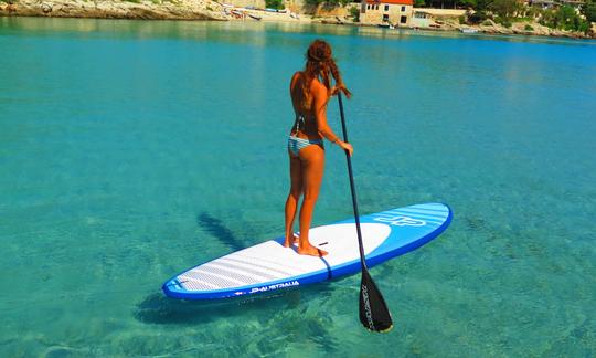 Paddle boarding, Island Vis