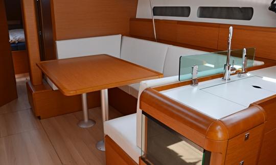 Charter 45ft "No Stress" Sun Odyssey 449 Sailing monohull In Nettuno, Italy