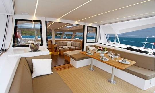 Charter 45' Vesselina Nautitech  Cruising Catamaran in Kontokali, Greece