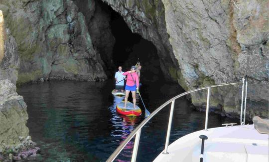 Visite de trois grottes