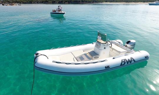 BWA 5.50 RIB Rental in Porto Rotondo, No licence needed