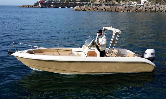 Rent Freeline 22 Center Console in Amalfi, Italy