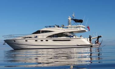 Charter Fairline Squadron 58 Power Mega Yacht in Amalfi, Italy