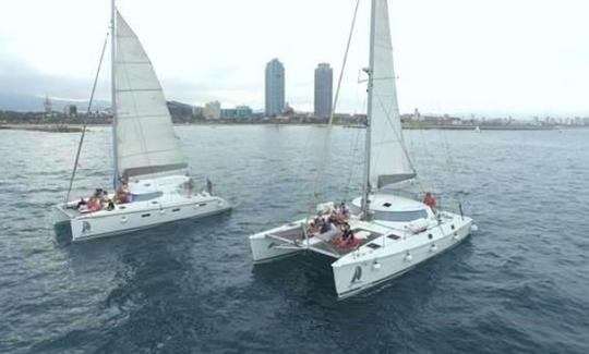 Catamaran à voile pour 30 personnes à Barcelone