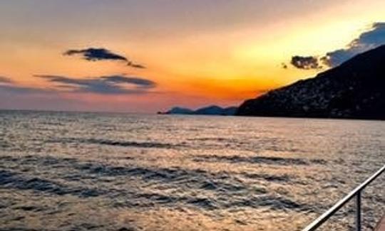 Passeio ao pôr do sol em Positano, Campania