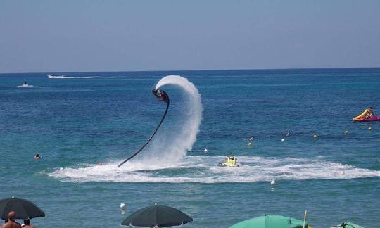 Enjoy Flyboarding in Tropea, Italy