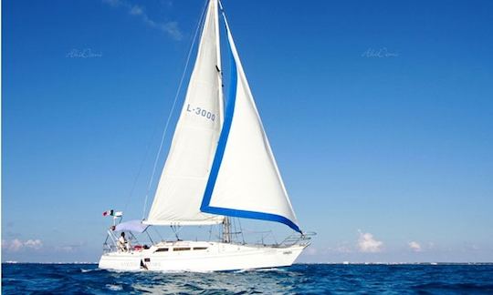 Sailboat Cancun Isla Mujeres by hour or day