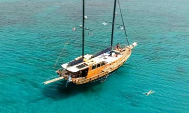 Custom 72' Gulet Motor Yacht in Mykonos for half/full day sail experiences