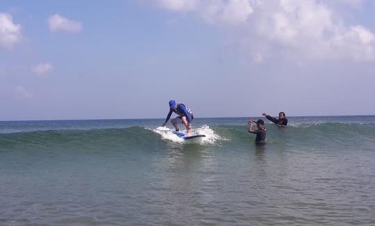 Surf Lessons in Kuta Legian Beach Bali