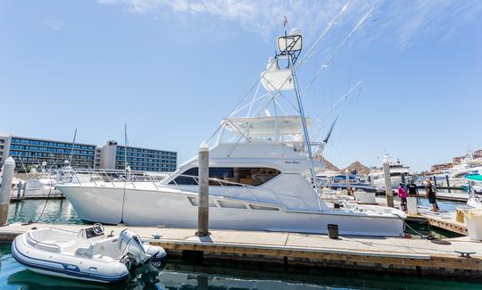 Hatteras de 60 pés em cabo, iates de pesca de cabo