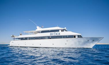 Charter 118' MV Tala Power Mega Yacht in Red Sea Governorate, Egypt