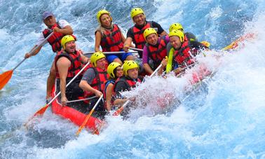 Experimente a emoção do rafting em Düzce, Turquia