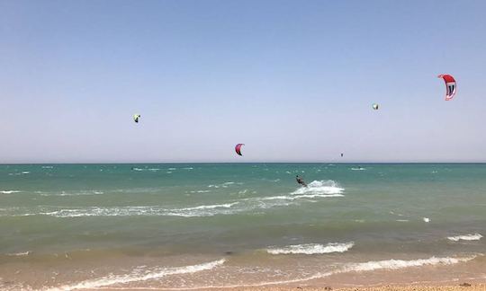 Centro de kitesurf infinito em Sokhna, Egito