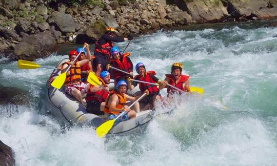 Explore Muğla, Turquia, em uma forma aventureira de rafting