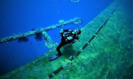 Diviértete con una clase de buceo y un recorrido por la gobernación de Aqaba, Jordania.